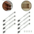 thumbnail image 1 of 2Pcs Door Hinge Gas Spring Strut Prop Shock Lift Kitchen Cabinet Hydraulic, 1 of 5