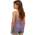thumbnail image 4 of Mercatoo Backless Tank Top for Girls Fl111 Summer Beach Shirts Kids Loose Fit Casual Spaghetti Strap Camisole Tops Tween Cute Clothes, 4 of 5