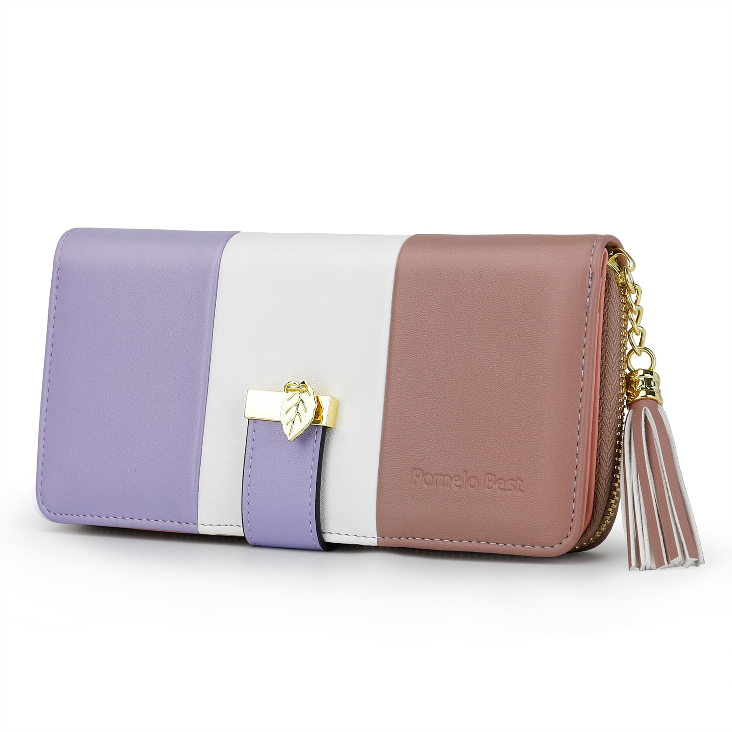 purple rfid wallet