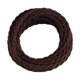 thumbnail image 3 of Kits de cables de alambre trenzado para lámparas colgantes Cable de lámpara trenzado universal de 10 m Cable de lámpara colgante decorativo Lámpara , Café, 3 of 10