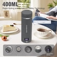 thumbnail image 3 of Hervidor eléctrico portátil Touxila Travel Mini 400 ml gris 300 W, 3 of 7