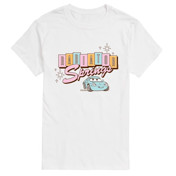 Cars - Retro Radiator Springs Sally Men's Short Sleeve Graphic T-Shirt