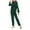 Green, variant on Munlar Robes For Women,Christmas Loungewear For Family,Womens Fashion Home Wear Pajamas Women Two-Piece Suit Long Sleeve Pants Pajama Set Homewear