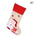 thumbnail image 2 of Bangcool Christmas Stocking Patterned Cartoon Large Tree Hanging Stocking Cuff Stocking, 2 of 10