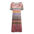 thumbnail image 5 of Fashion A-Line Dress for Women CIENVNSTG Flowy Summer Dress Perfect for Casual Outings or Parties, 5 of 6
