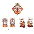 thumbnail image 3 of Spring Festival couplets household word door width zodiac rabbit Rabbit Zodiac Character stickers New decoration Character Design For New NO1, 3 of 6
