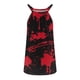 thumbnail image 5 of Vestidos Para Mujer Casual Sin Mangas Sling Dress V Neck Print Dress Party Odeerbi  ODB147086, 5 of 5