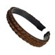 thumbnail image 1 of Diadema trenzada con aro trenzado, accesorios para el cabello para mujeres y niñas (negro natural), 1 of 4