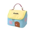 thumbnail image 1 of Colorful Oxford Cloth Cosmetic Storage Box with Unique Small House Design, Layered Storage, Handle for Easy Carry, Suitable for Daily Use, 1 of 8