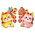 thumbnail image 4 of 2 pegatinas para puerta de Año Nuevo, pegatinas para puerta de pared del año lunar chino, Año Nuevo chino Estilo B, 4 of 9