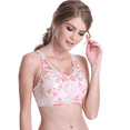 thumbnail image 6 of BIMEI Women's Post Surgery Mastectomy Bra with Pockets Surgical Lace Contour with a Full Profile Wire Free Fashion Everyday Bra Plus Size 8598,Pink,38B, 6 of 10