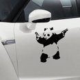 thumbnail image 3 of 10*10cm Sports Panda Car Sticker Kung Fu Panda Sticker, Funny Car Sticker, 3 of 3