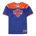 thumbnail image 1 of STARTER Mens New York Knicks Mesh Embellished T-Shirt, Blue, XX-Large, 1 of 2