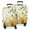 White Yellow Flower, variant on Black White Stripe Sunflower Pattern Luggage Cover Fashion Suitcase Cover Baggage Covers Fit 25-28 Inch Luggage (Go Travel)
