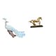 thumbnail image 1 of Estatua del pavo real,Estatua de pavo real,adorno de escritorio creativo y divertido,Figura de caballo,Escultura de figura de caballo en miniatura coleccionable,Estatua de animal de adorno de, 1 of 8