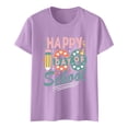 thumbnail image 4 of TZEWGL T-Shirts pour Fille Garçon Imprimé Col Rond Manches Courtes Vêtements pour Enfants Taille 5-6T, 4 of 6