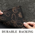 thumbnail image 6 of Black Butterfly Orange Line Pattern Door Rugs,Washable Non Slip Door Mats Indoor,Decorative Door Mats,Entry Mat Indoor for Entrance,Bedroom,Kitchen,Bathroom,20"x32", 6 of 6