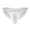 White, variant on Men's Underwear Breathable Solid Nylon Low Waist Briefs for Daily Comfort and Wear, M, White