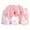 ZA-Pink, variant on Zanarzt Infant Layette Set Girl New Born Baby Layette Gift Set 5 Piece Cotton Tops+Hat+Pants+Bib Girl Clothing and Baby Must Haves Accessories Blue,0-3 Months