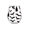 thumbnail image 6 of Halloween Glass Stemless Drinking Glass, 15 oz 2D Bat-shaped Glass Cup, Decorative Party Drinkware for Halloween Dinner Parties and Home Bar Decor(1 Pack), 6 of 6