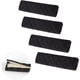 thumbnail image 1 of 4 almohadillas para cinturón de seguridad extraíbles, color negro, con velcro, para niños y adultos., 1 of 5