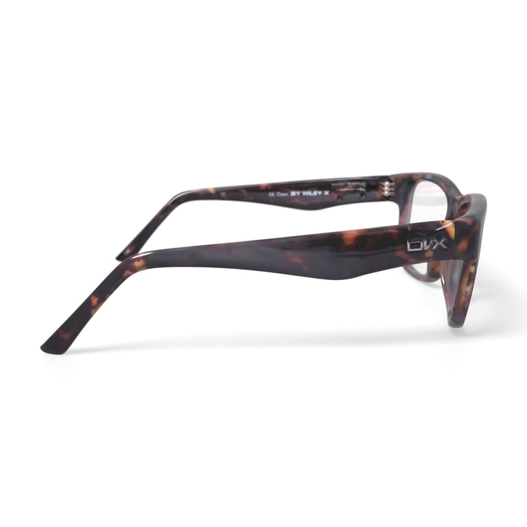 DVX Edge Prescription Safety Glasses, Brown Tortoise, OSHA