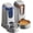 Light Gray, variant on Pets Automatic Gravity Feeder Dogs 2.8L Food & 4L Water Dispenser Set with Stainless Steel Bowl for Medium Big Dog Cat (White)