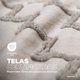 thumbnail image 5 of Juego de Funda para Edredon Duvet Dreamlab, Tamaño Individual, Color Beige, 2 Piezas, 5 of 9