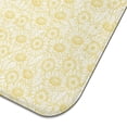 thumbnail image 5 of Microfibre Drying Mat for Kitchen Sunflower Line Yellow Dish Drying Drainer Mat Absorbent Drying Mat Washing Up for Glass, Plate & Cup 16inch X 18inch, 5 of 7