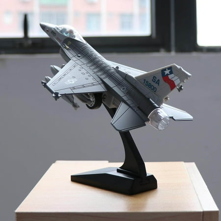 HANGHANG 1/100 Scale F-4B Phantom II Alloy Fighter Plane Model - VF-84 Jolly Rogers Display Model