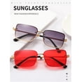 thumbnail image 2 of Small Metal Frame Retro Sunglasses for Men and Women (Color : C, Size : Medium), 2 of 4