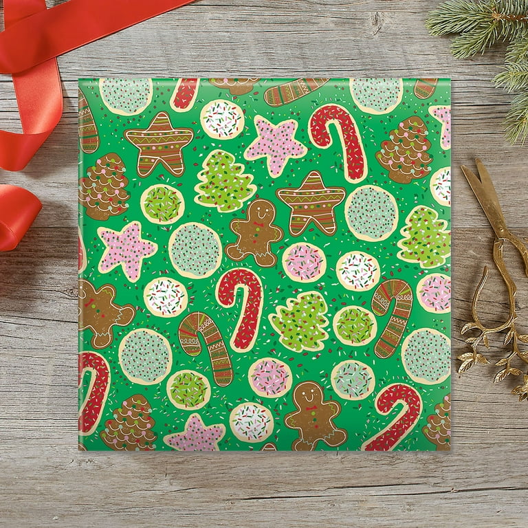 Personalised Christmas Gift Wrap Gingerbread Boy Wrapping Paper Christmas  Wrap Personalised Paper Christmas Wrapping Paper Xmas Gift Wrap 