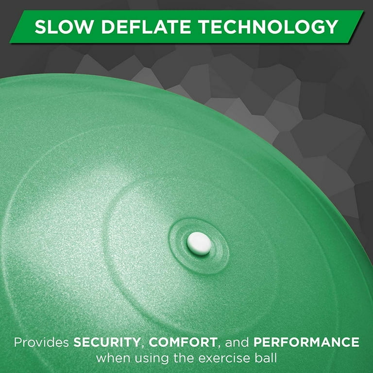 TheraBand Exercise and Stability Ball Pro Series SCP Slow Deflate
