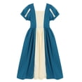 thumbnail image 3 of Girls' Fairy Tale Princess Dress Christmas Cosplay Dress Up Belle/Cinderella/Snow White Costumes, 3 of 6