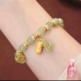 thumbnail image 2 of GKNET Vintage Chinese Fashion Beaded Bracelets Lucky Peanut Pendant Elegant Bracel WY4, 2 of 7