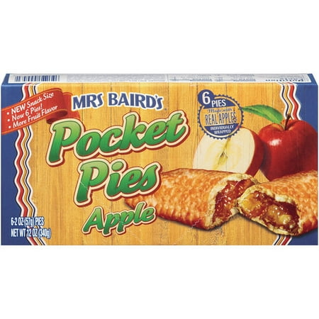 Mrs Bairds Bakeries Mrs Bairds Pocket Pies, 6 ea
