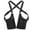 116#Black, variant on Double Shoulder Armpit Bag Leather Underarm Bag Under Arm Pockets for Hidden
