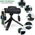 thumbnail image 2 of Prenda impermeable monocular 12x50 Hd con control remoto inalámbrico, 2 of 5