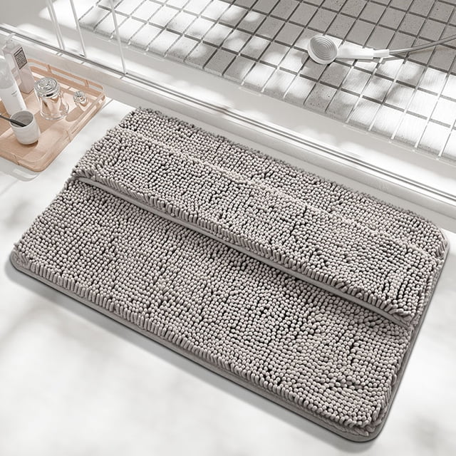 Chmadoxn Bathroom Rugs, Rugs for Living Room, Bathroom Rugs For Back Of Foot Rubbing Thick Soft And Non-Slip Full Wrap s Water Absorbent And Washable Bath Rug For Bathroom Shower bath cushion