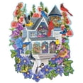 thumbnail image 2 of Bits and Pieces - Rompecabezas en forma de 750 piezas - Birdhouse victoriano, pájaros y fl Bits and Pieces Bits and Pieces, 2 of 2