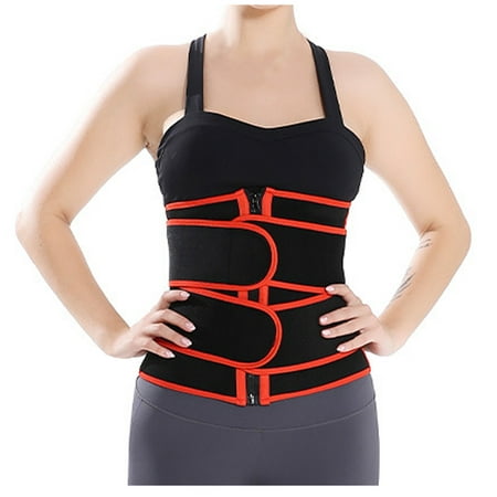 

CHGBMOK Women Wrap Waist Belt Slimming Body Shaper Plus Size Waist Trainer Shapeware Trainer Tummy Control Shapewear for Women on Clearance
