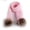 Pink, variant on TELOLY Kids Scarf,Pom-Pom Design Toddler Scarf,Comfortable Touch Pink Scarf,Pink