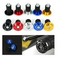 thumbnail image 3 of BeesClover 1 Pair Motorcycle Handle Bar Ends Plug Aluminum Alloy Grips Handlebar Plug Caps Modification Accessories, 3 of 8