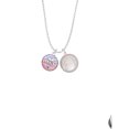 thumbnail image 2 of Delight Jewelry Silvertone Domed Multi Color MSN To the World You are a Mother Locket Necklace, 2 of 4