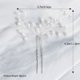 thumbnail image 2 of unbranded 1Ud Pasador De En U Con Plateadas Para Uso En Bodas, 2 of 8