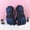A111-Dark Blue, variant on Winter Ski Gloves Thick Insulated Full Finger Snow Gloves Adjustable Wrist Strap for Snowboarding Skiing Outdoor Cold Weather Sports A111-Blue One Size