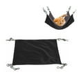 thumbnail image 6 of HOOWIFFY Black Waterproof Cat Hammock Durable Pet Lounger Removable Easy Clean Sleeping Bed, 6 of 6