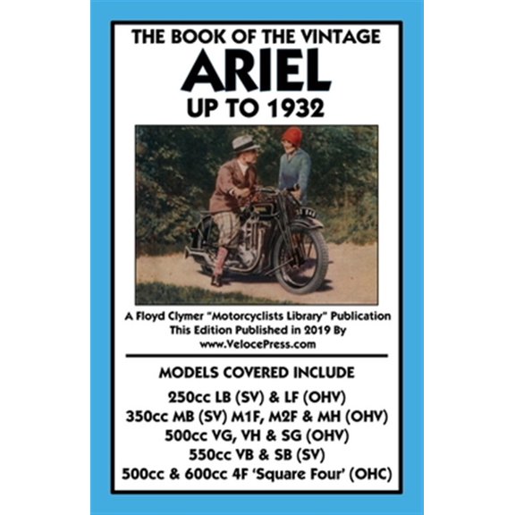 Pre-Owned Book of the Vintage Ariel Up to 1932 - All Models Including Square Four (Paperback)