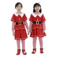 thumbnail image 5 of Baby Santa Claus Outfit Christmas Santa Outfits with Hat Christmas Girls Matching Set Outfit 7-8 Years, 5 of 9