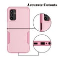 thumbnail image 3 of For Samsung Galaxy A03S A13 A14 A23 A32 A34 A53 A54 5G Case, 2 in 1 PC Phone Case with Screen Protector,Rubber & Rugged Shockproof 360 Full Body Protection Case Cover-Green, 3 of 6